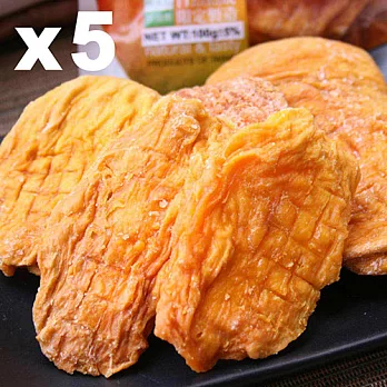 饕客 台灣愛文芒果乾 5包組 5包組