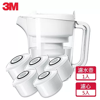 3M 即淨長效濾水壺WP3000 (1壺+5濾心)