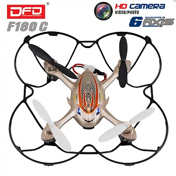 DFD F180C2.4G四軸 空拍飛行機 內2G卡金