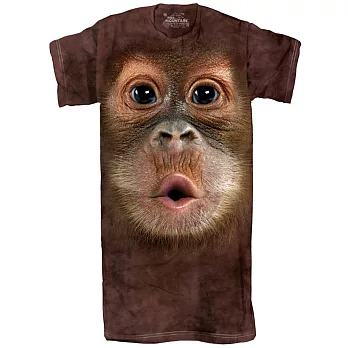 【摩達客】美國進口The Mountain 可愛猩猩臉 環保居家T恤睡衣 [現貨+預購]FREE單一尺寸
