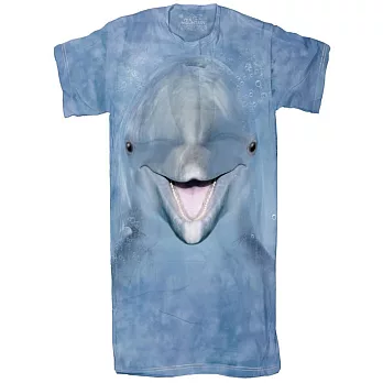 【摩達客】美國進口The Mountain 海豚臉 環保居家T恤睡衣 [現貨+預購]FREE單一尺寸