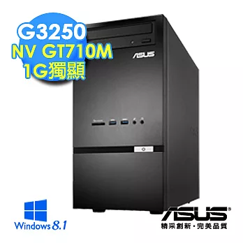 【ASUS】K30AD G3250《浪人戰士》雙核心獨顯燒錄效能WIN8.1電腦(0011A325GTS)★附 原廠鍵鼠組★