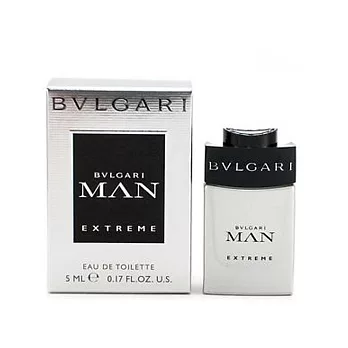 【BVLGARI 寶格麗】MAN Extreme 極致當代男性淡香水(5ml)