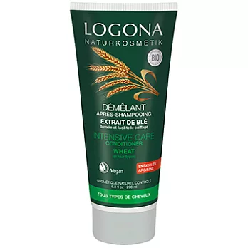 LOGONA 小麥蛋白柔亮潤護髮乳(所有髮質適用) 200ML