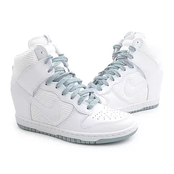 【G.T Company】Nike Wmns Dunk Sky Hi Essential 644877-102內增高女款5.5白色