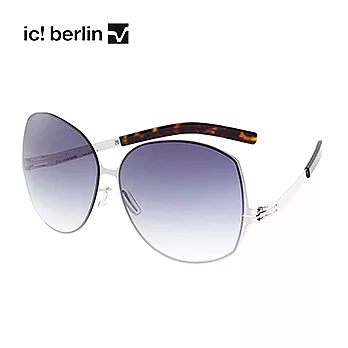 【ic!berlin太陽眼鏡】Lundi 墨鏡-明星熱愛款-銀框-灰鏡面(Lundi:chrome)