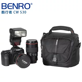 BENRO 百諾 Cool Walker 酷行者輕便者 S30 攝影側背包黑