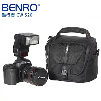 BENRO 百諾 Cool Walker 酷行者輕便者 S20 攝影側背包黑