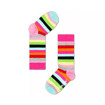 【G.T Company】Happy Socks 瑞典時尚彩襪品牌童襪4~9M天藍粉紅黃綠