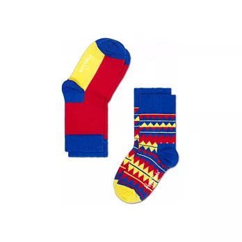 【G.T Company】Happy Socks Baby & Kids 瑞典時尚彩襪品牌童襪二入4~9M藍紅黃