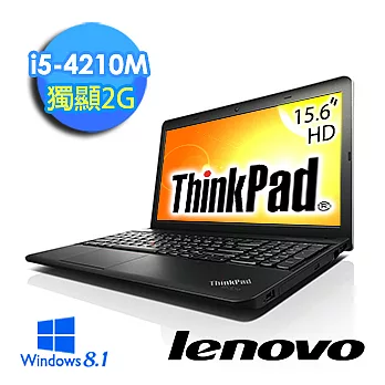 【Lenovo】ThinkPad E540 20C6A0R0TW 15.6吋筆電(i5-4210M/4G/2G獨/500GB/Win8.1)