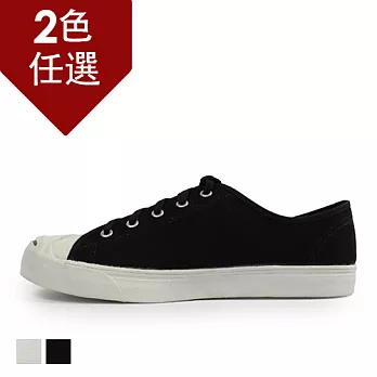 PLAYER經典低筒帆布鞋(XP07)-共兩色26黑