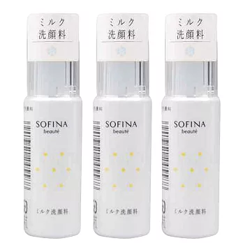 SOFINA 蘇菲娜芯美顏潔顏乳(30ml)X3入