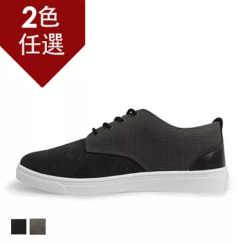 PLAYER拼接個性休閒鞋(JP52)-共兩色26黑