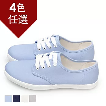 FUFA 簡約素面休閒鞋(A40) -共四色23淺藍