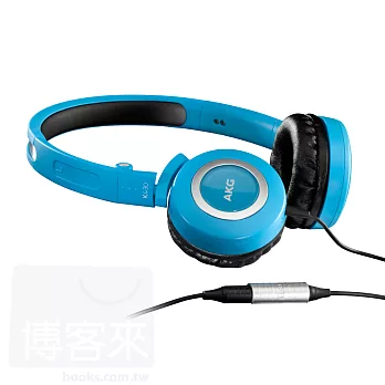 AKG K430 亮藍色 頭戴式 可摺疊 調整音量 迷你耳罩耳機