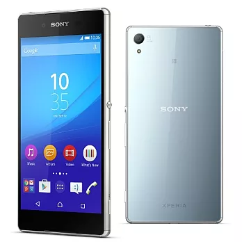 【SONY】Xperia Z3+ E6553 5.2吋八核防水機(送保貼+書本套)碧水藍碧水藍