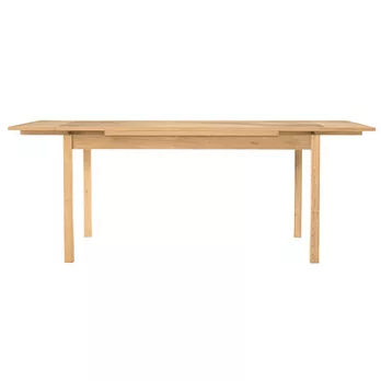 [MUJI 無印良品]橡木伸縮餐桌/1