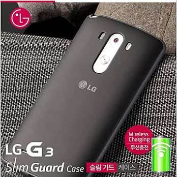 for LG G3(D855) 原廠 Slim Guard 超薄保護背蓋(可拆式電池背蓋)-白