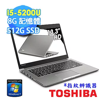 【TOSHIBA】Z30-B-008004 13.3吋超輕薄筆電 (i5-5200U/8G/512GSSD/Win7 Pro)