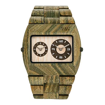 WEWOOD義大利時尚木頭腕錶 雙時區系列JupiterArmy