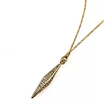 House of Harlow 1960 侯爵夫人 煙燻水晶 古董金項鍊