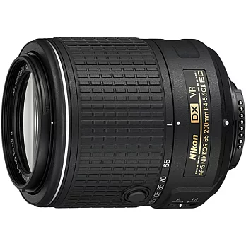 (平行輸入)Nikon AF-S DX 55-200mm F4-5.6G ED VR II 變焦鏡頭(平行輸入)-送保護鏡(52)+拭鏡筆