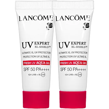 LANCOME 蘭蔻 超輕盈柔白水感隔離露SPF50/PA++++(10ml)*2