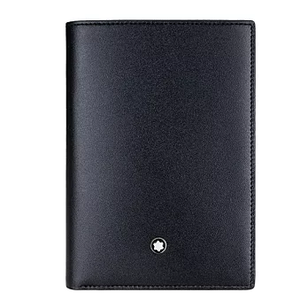 萬寶龍牛皮4卡中夾