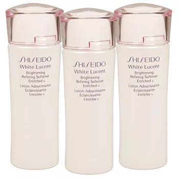 SHISEIDO資生堂 美透白柔膚水N(25ml-清爽)*3