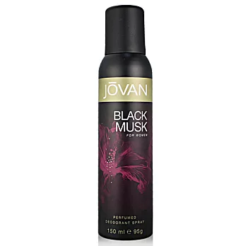 JOVAN Black Must for Women慾女黑麝香女香體香噴霧(150ml)