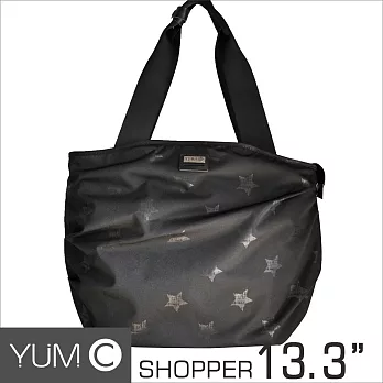 美國Y.U.M.C. Greenwich格林系列Shopper 13吋 2WAY手提/側背筆電包黑色