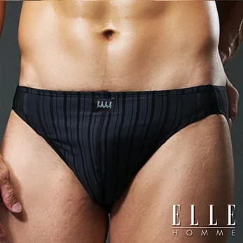 ELLE HOMME超細纖維三角褲《超值3件組》 黑色L黑色