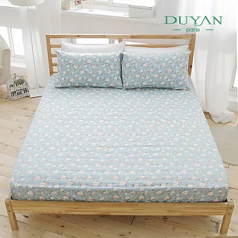 DUYAN《格拉斯香》雙人加大三件式精梳純棉床包組