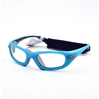 PROGEAR 突破極限 長方框運動眼鏡 EG-S1010-11粉藍/淺灰