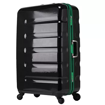日本LEGEND WALKER 6016-66-27吋 德國拜耳PC超輕量旅行箱27吋黑綠色