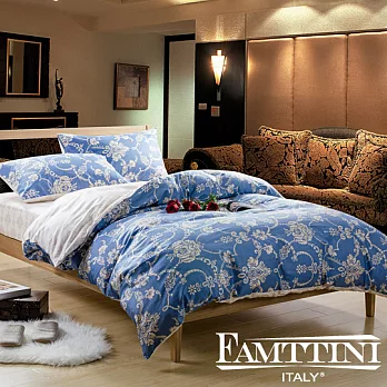 義大利Famttini【康納萊恩】雙人四件式活性精梳棉床包被套組