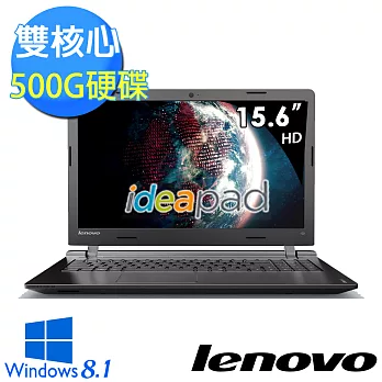 【Lenovo】Idea-100 80MJ008PTW 15.6吋筆電 (N2840/雙核心/4G/500G/Win8.1)