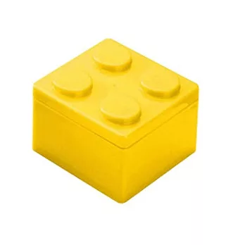 【UH】diablock - 積木造型餐盒(小) - 黃色