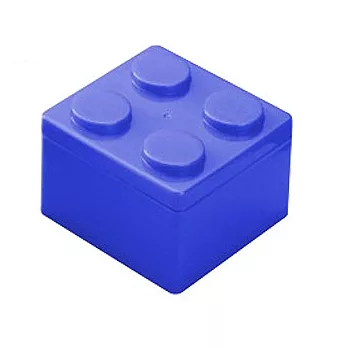 【UH】diablock - 積木造型餐盒(小) - 藍色
