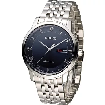 精工 SEIKO Presage 尊爵羅馬經典機械紳士錶 4R36-04L0B SRP697J1