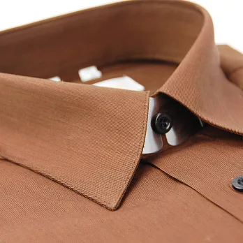 【金安德森】純棉咖啡色短袖襯衫15咖啡色