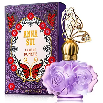 Anna sui 紫蝶戀女性淡香水(75ml)-贈品牌小香隨機款