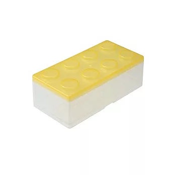 【UH】diablock - 造型積木置物盒(大) - 黃色