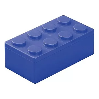 【U】diablock - 積木造型便當盒(大) - 藍色