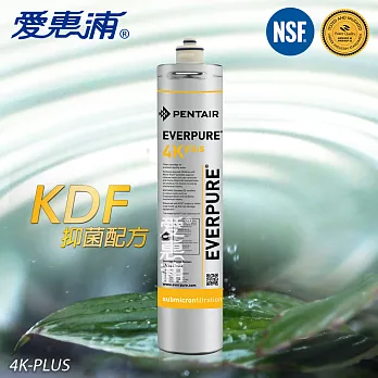 【愛惠浦EVERPURE】家用型KDF強效抑菌淨水濾芯(4K plus)