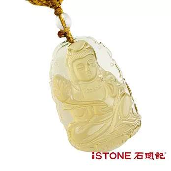 石頭記 財福相伴黃水晶觀音項鍊