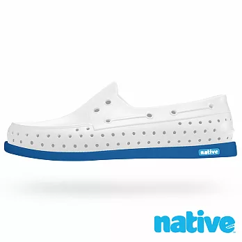 native HOWARD 晴雨帆船鞋-貝殼白x維多利亞藍(男/女)4貝殼白x維多利亞藍