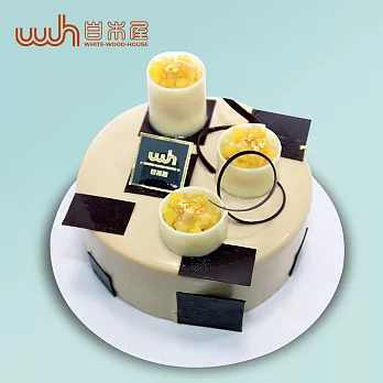 【2015白木屋】6吋凱旋悅父親節蛋糕(蛋糕專用盒冷凍宅配到府)