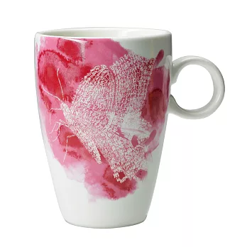 【WANTZ享瓷】字得其樂系列 - 渲染組 ~【彩蝶雙飛】馬克杯